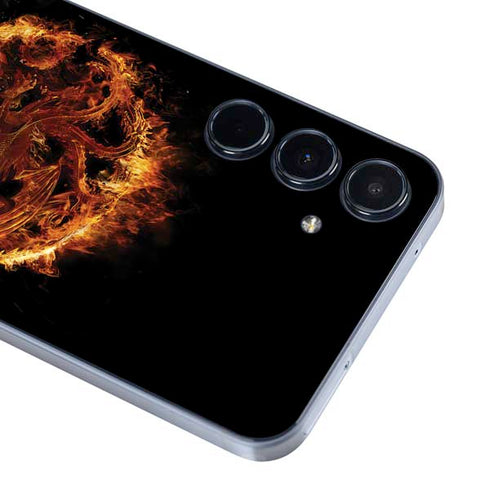 HBO House of the Dragon Flaming Tararyen Sigil Galaxy A36 5G Skin